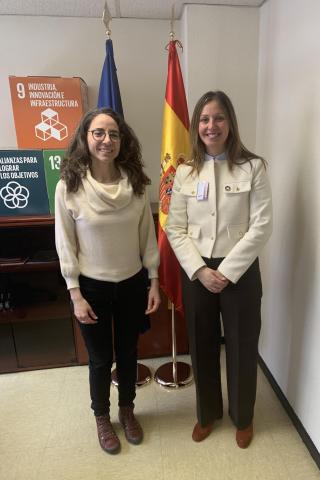 Esther Haro y Paula Fenández-Wulff